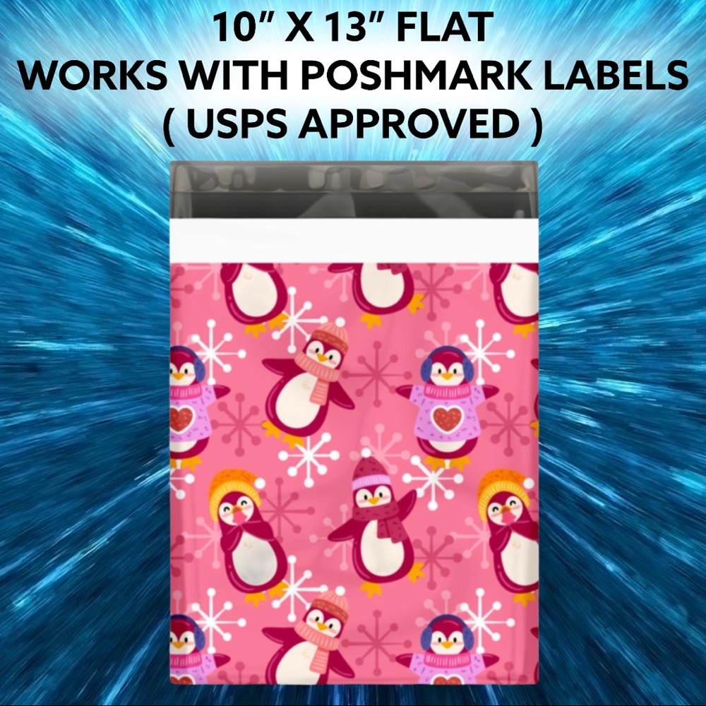 LAST PACK ‼️ 25 10X13 Penguin Mailers CLEARANCE - Picture 3 of 7